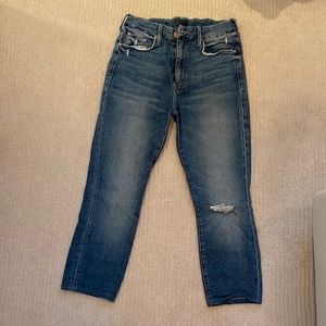 Selling mother skinny jeans worn only 4 times!
